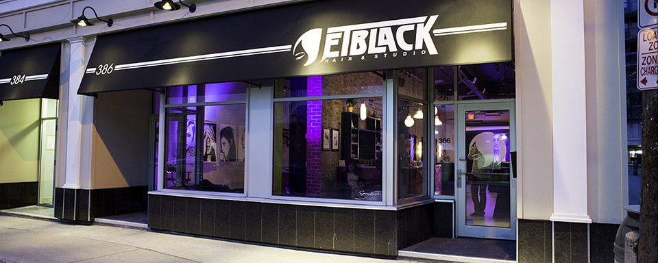 Jet Black Hair & Studio - Hair Salon in Ottawa