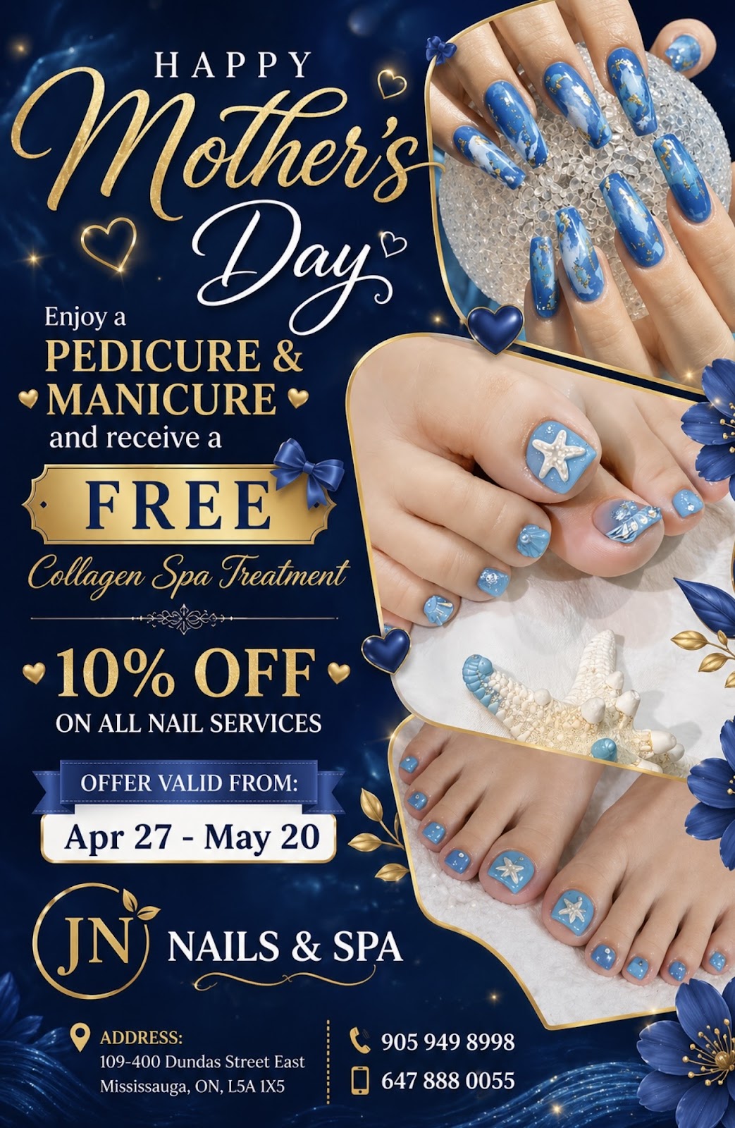 JN NAILS & SPA - Nail Salon in Mississauga
