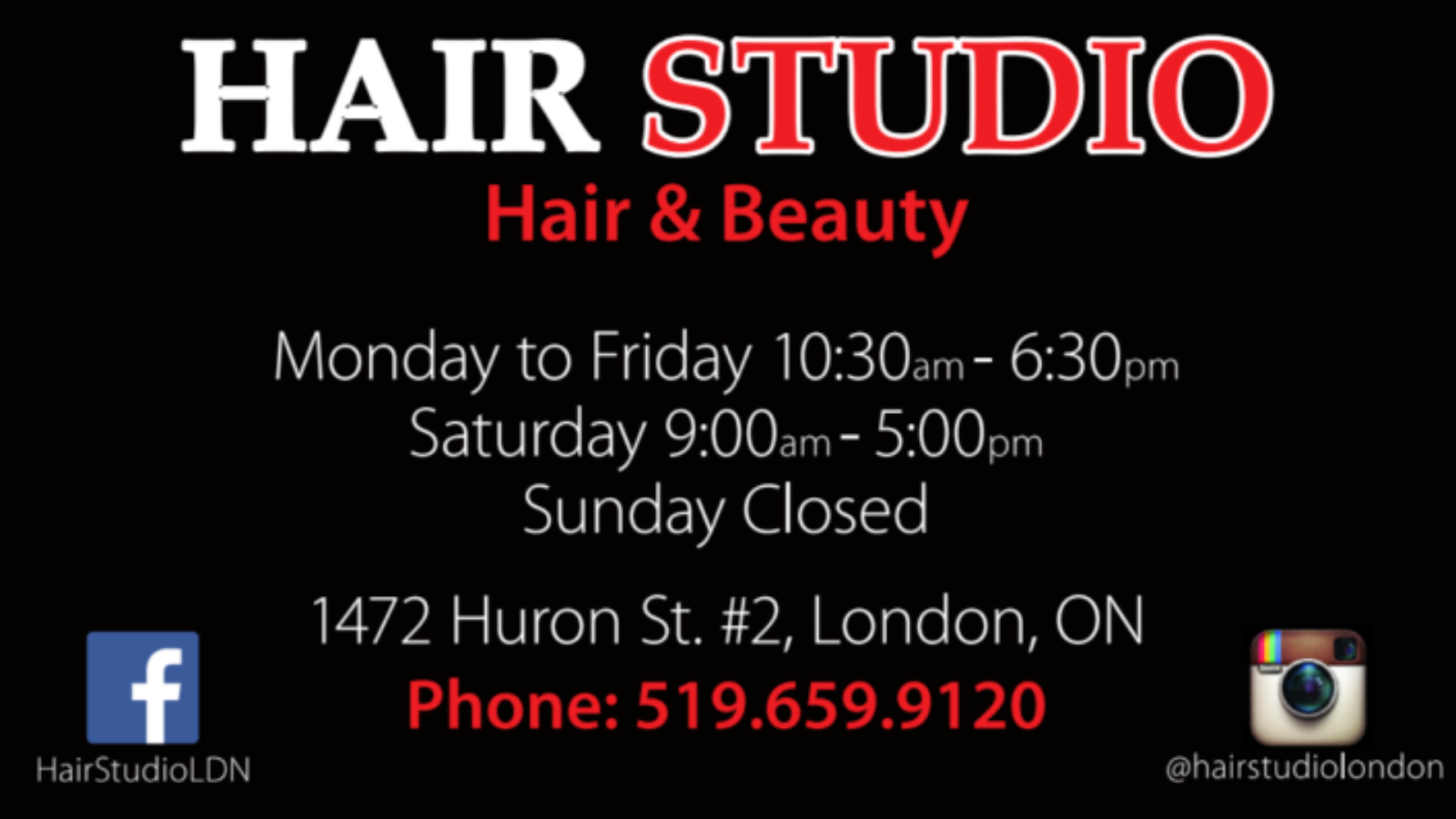 Hair Studio - Hair Salon in London