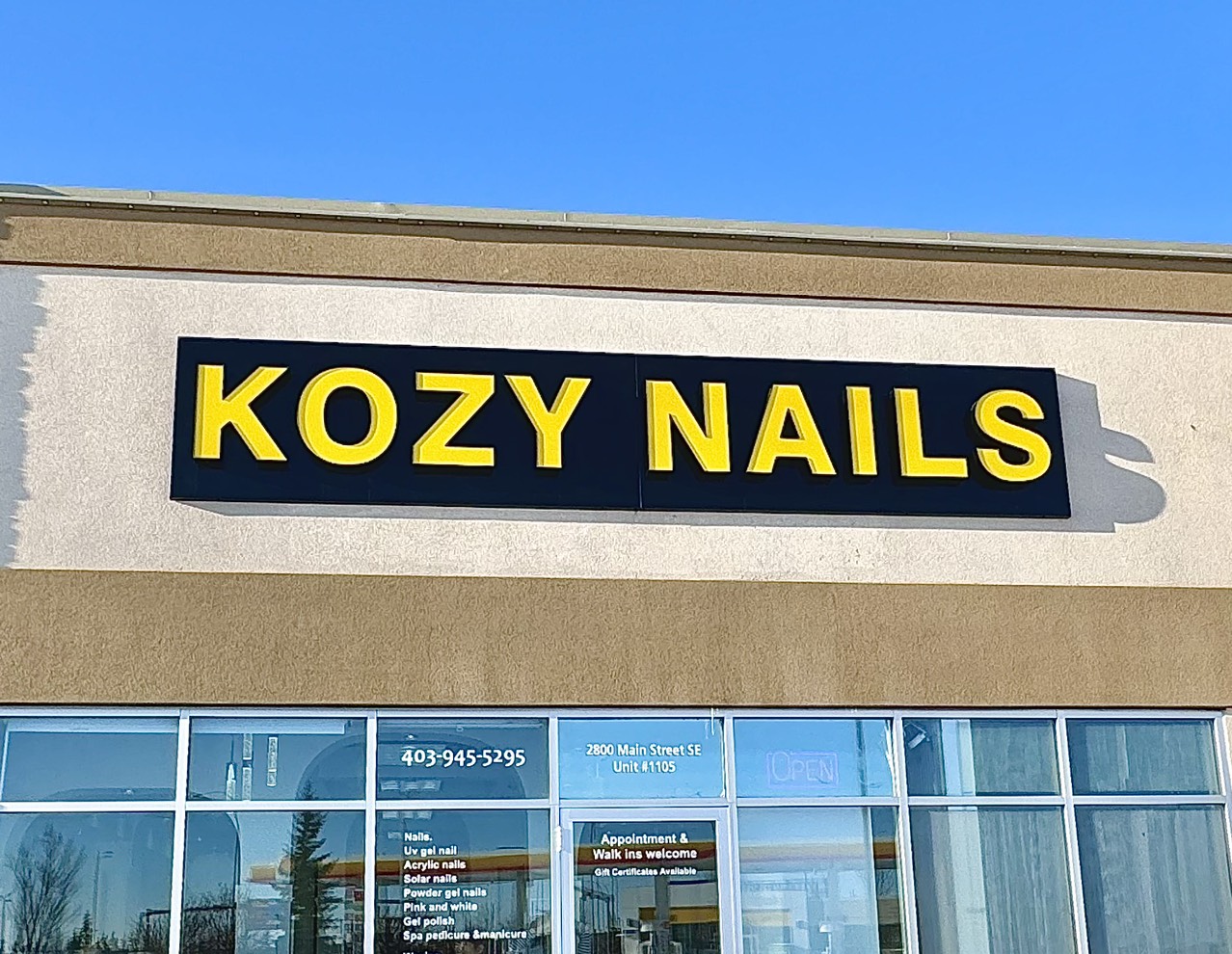 KOZY NAILS - Nail Salon in Airdrie