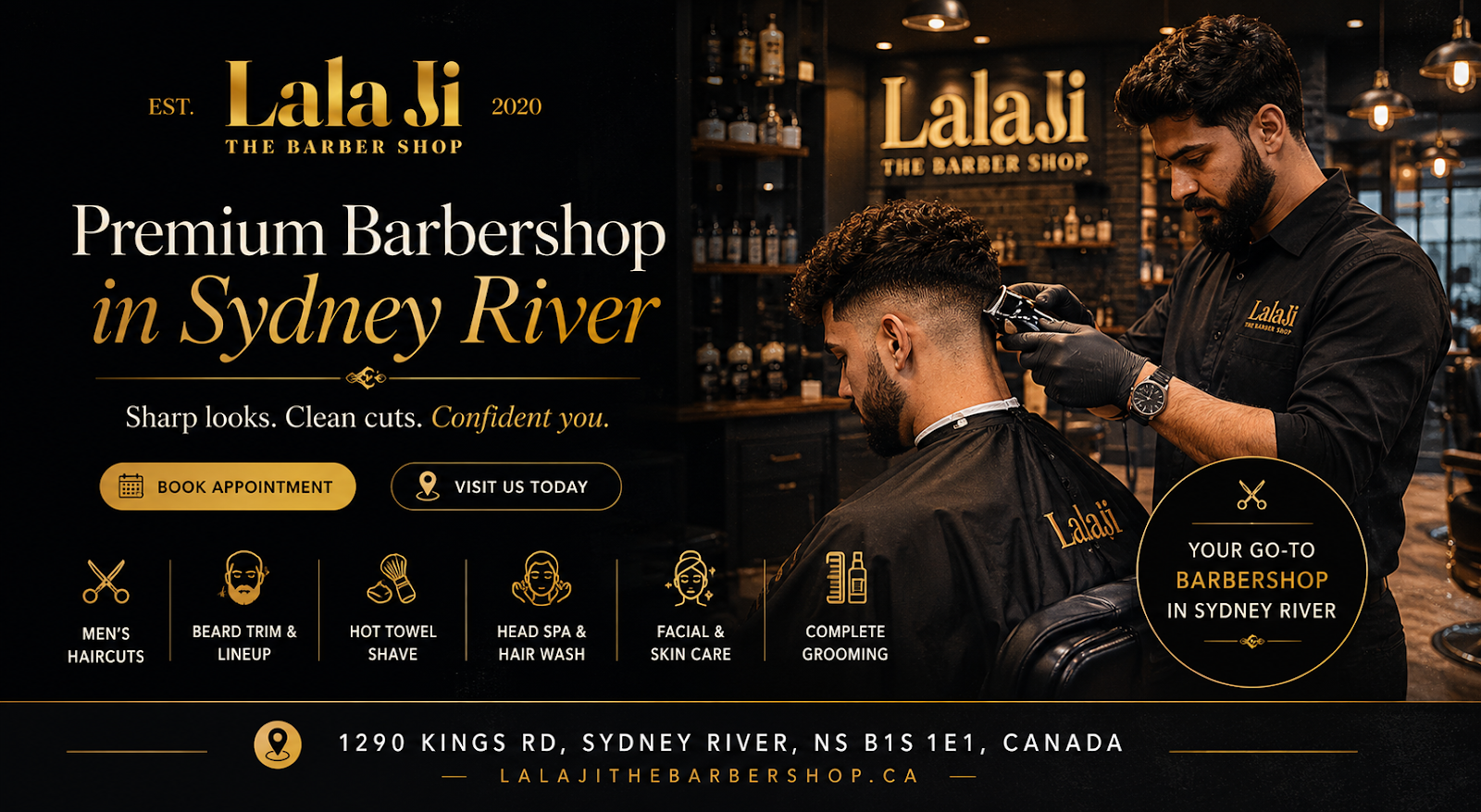 Lala ji The Barber Shop sydney River - Barbershop in Sydney River