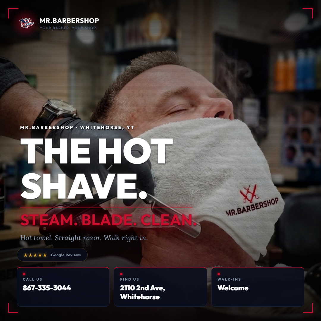 MR.BARBERSHOP - Barbershop in Whitehorse