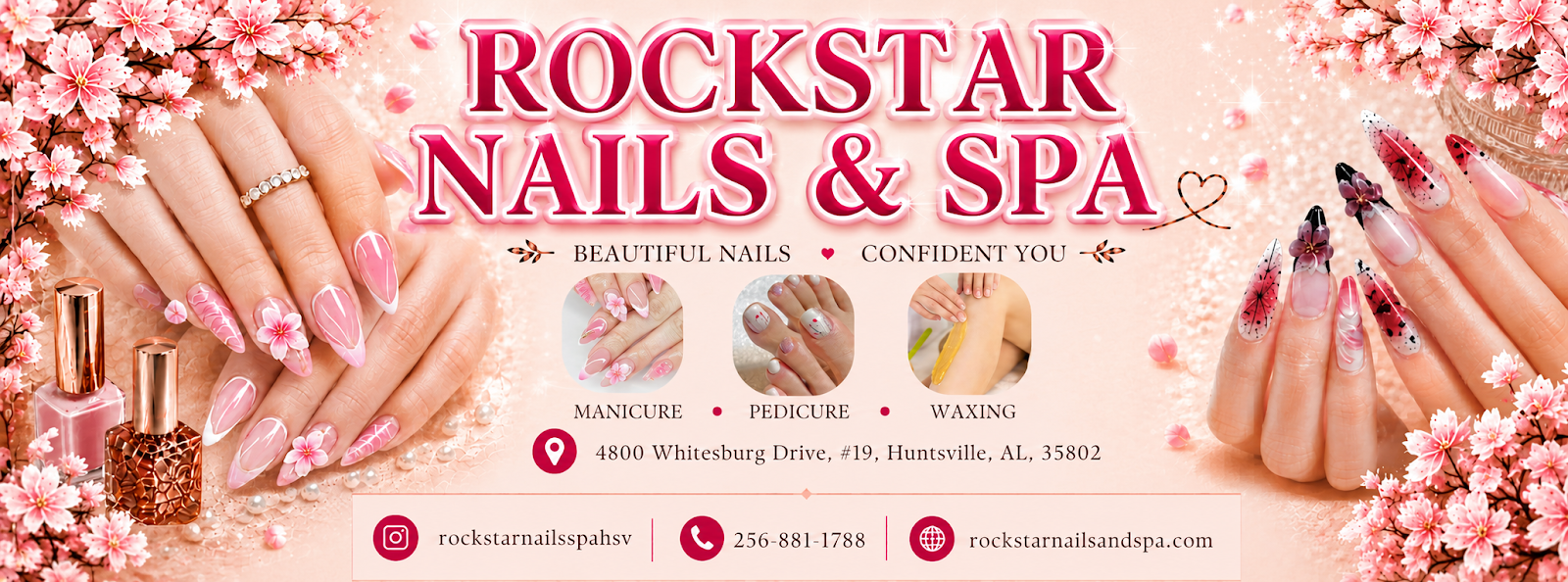 Rockstar Nails & Spa - Nail Salon in Huntsville