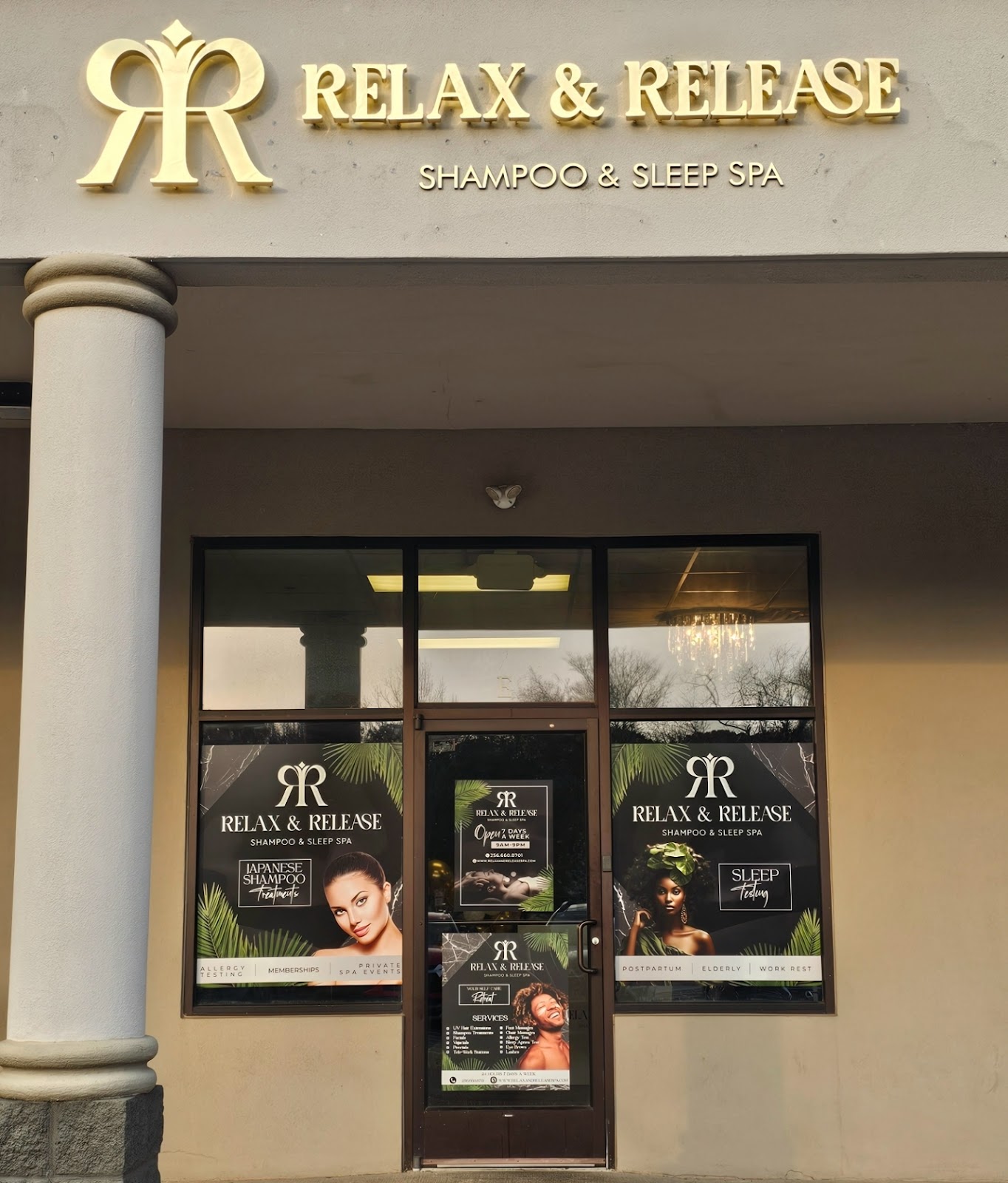 Relax and Release Shampoo and Sleep Spa - Beauty Spa in Huntsville