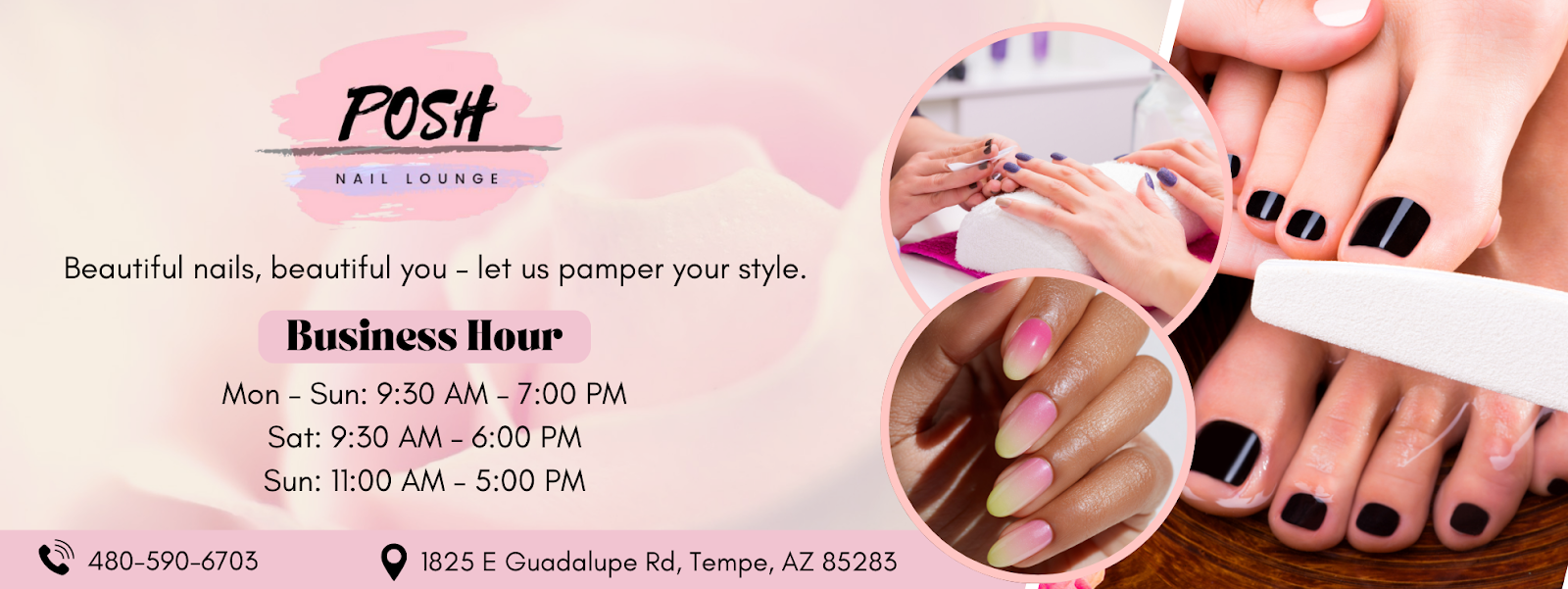 Posh Nail Lounge - Tempe - Nail Salon in Tempe