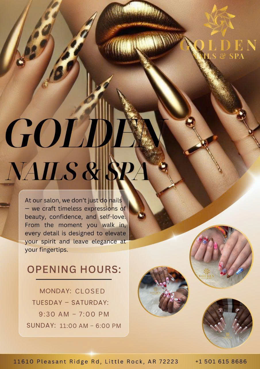 Golden Nails And Spa Little Rock - Nail Salon in Little Rock