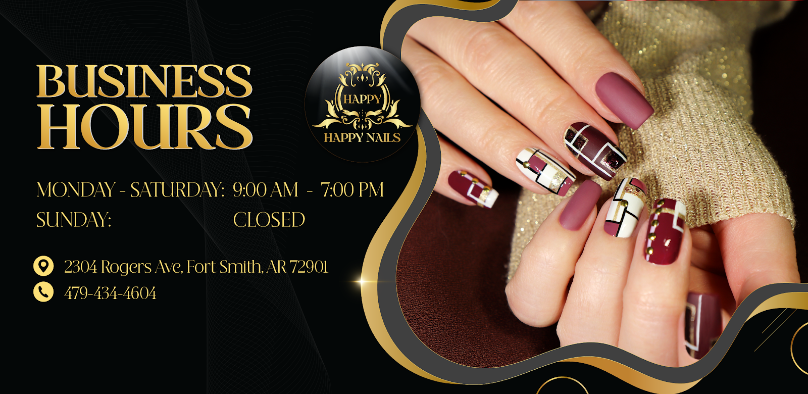 Happy Nails - Nail Salon in Fort Smith
