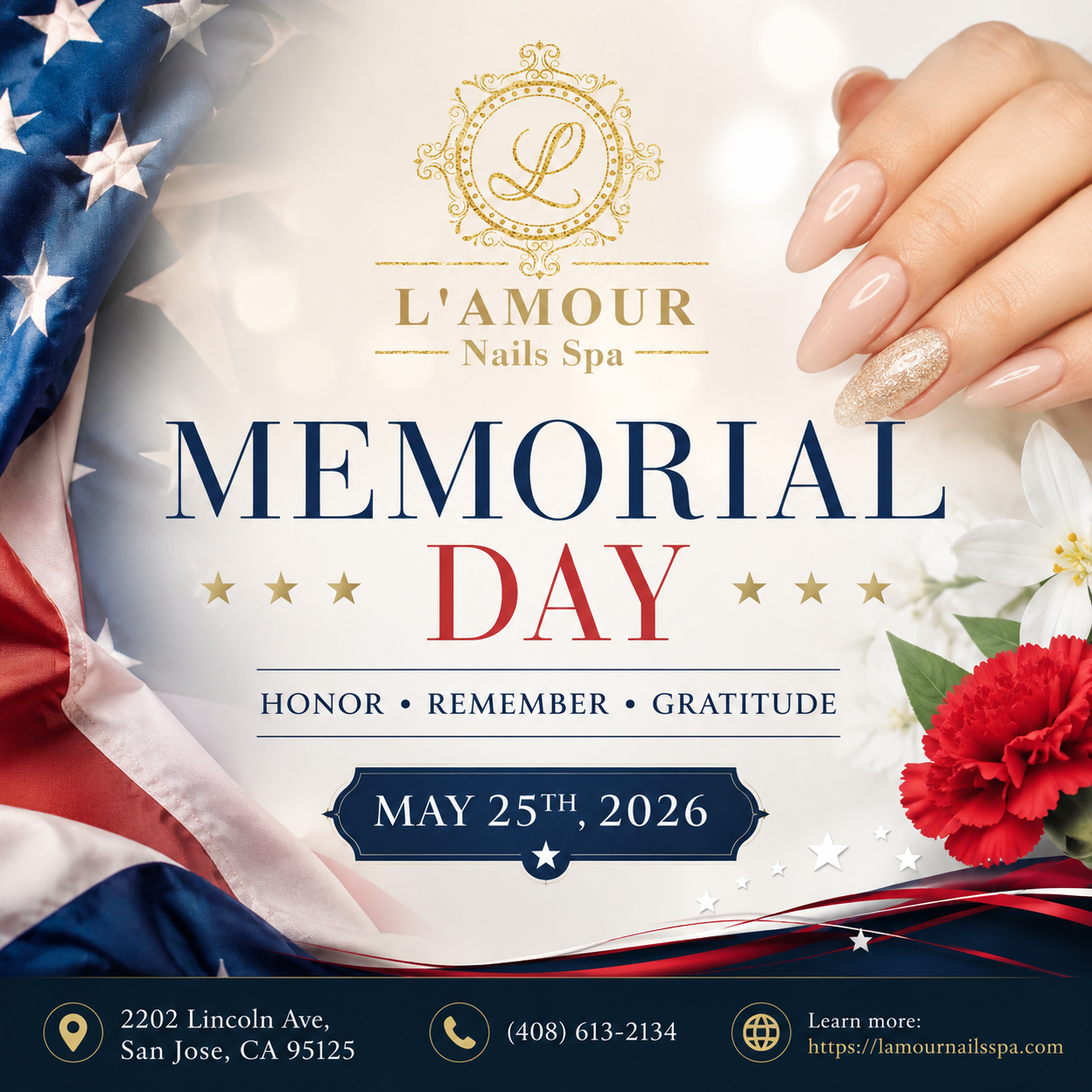 L’amour Nails Spa - Nail Salon in San Jose