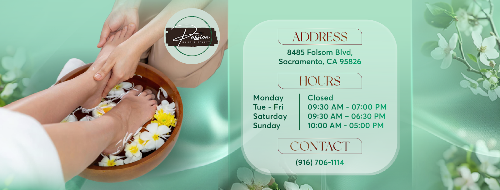 Passion Nails and Beauty - Nail Salon in Sacramento