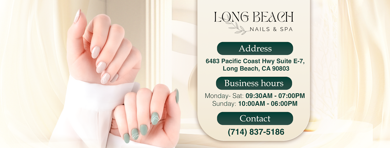 Long Beach Nails & Spa - Nail Salon in Long Beach