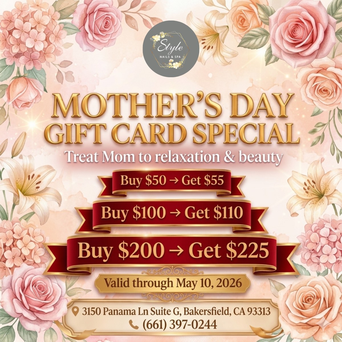 STYLE NAILS & SPA BAKERSFIELD - Nail Salon in Bakersfield