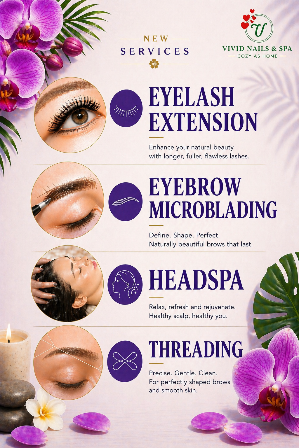 Vivid Nails & Spa - Nail Salon in Riverside