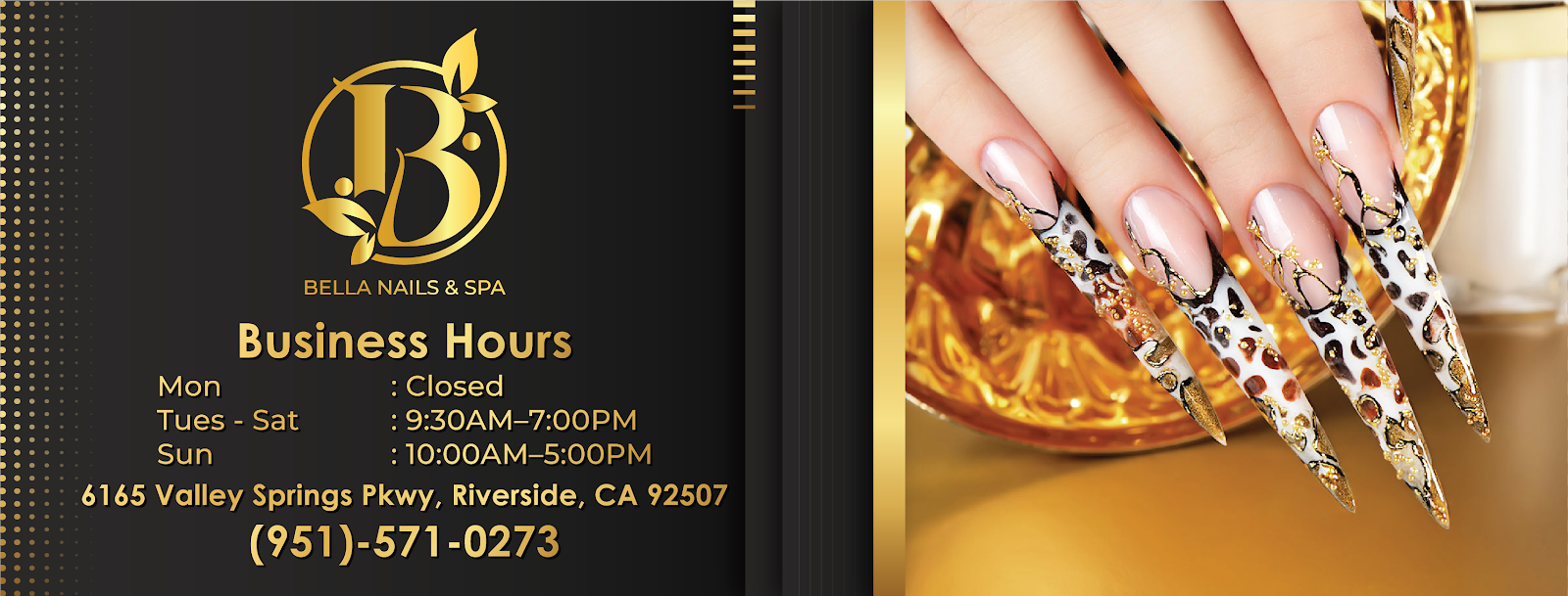 Bella Nails and Spa - Nail Salon in Riverside