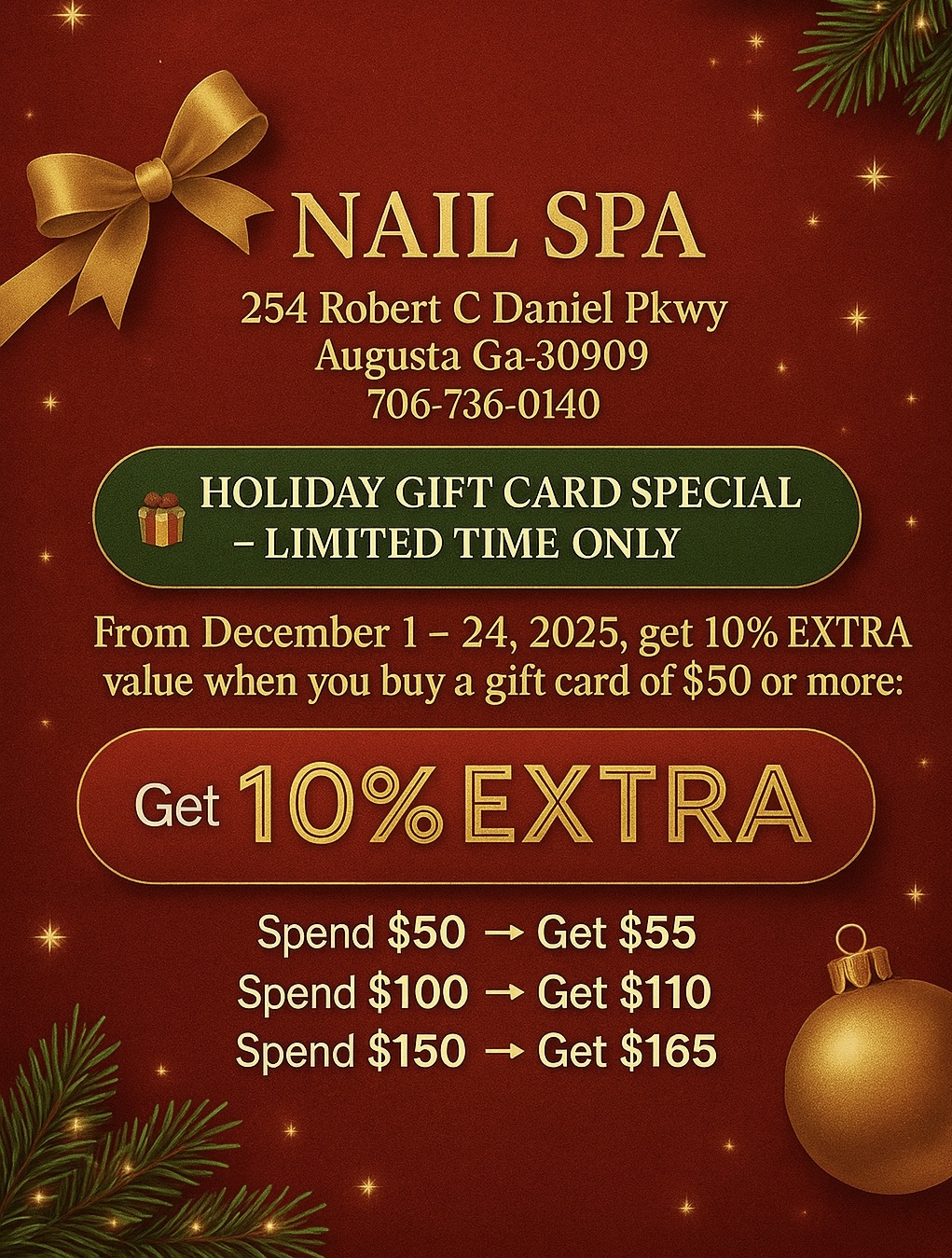 Nail Spa - Nail Salon in Augusta