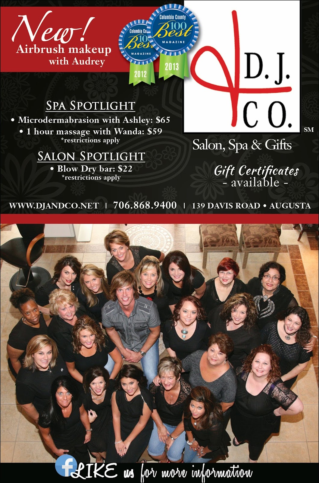 DJ and Co Salon, Spa & Gifts Inc. - Hair Salon in Augusta