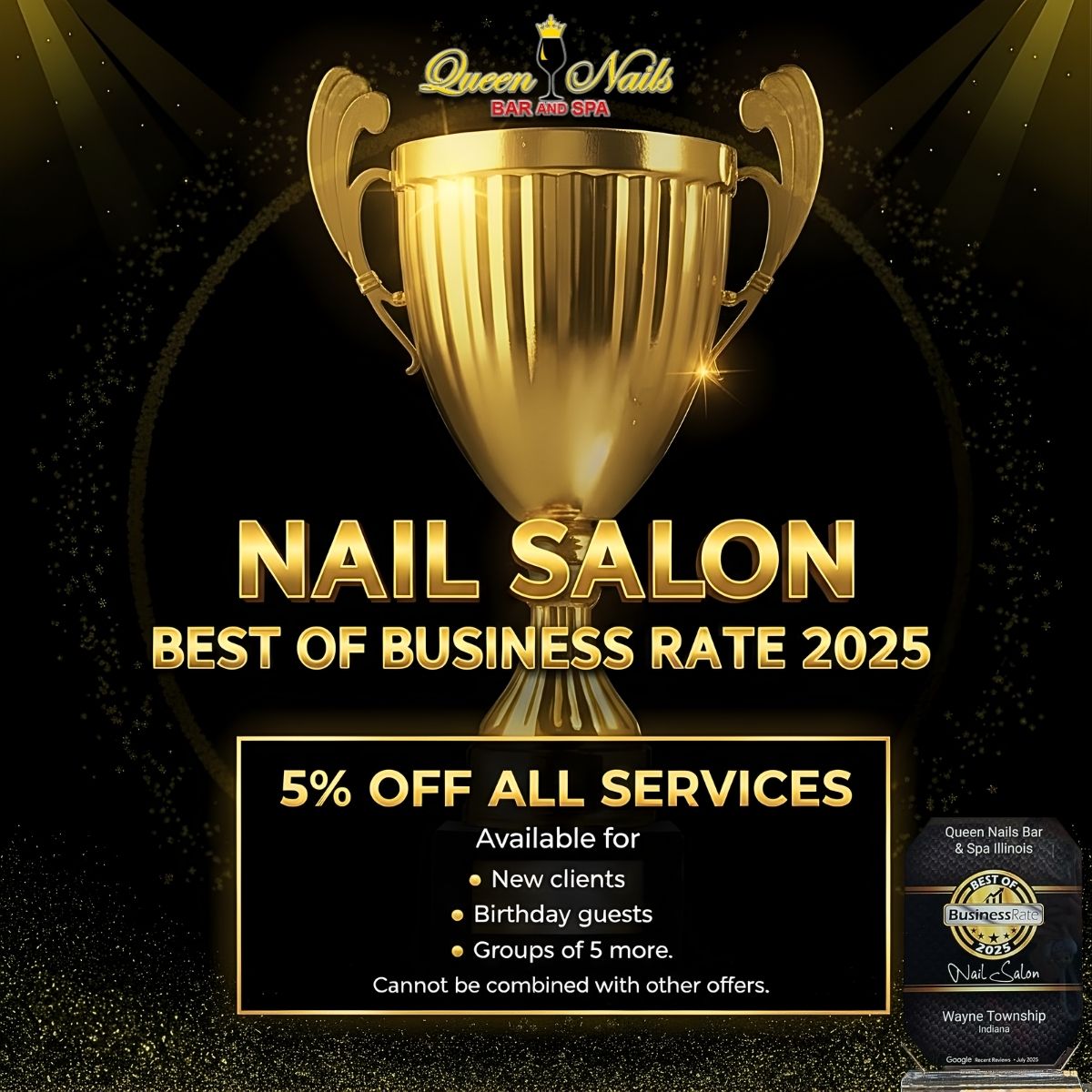 Queen Nails Bar & Spa Illinois - Nail Salon in Fort Wayne