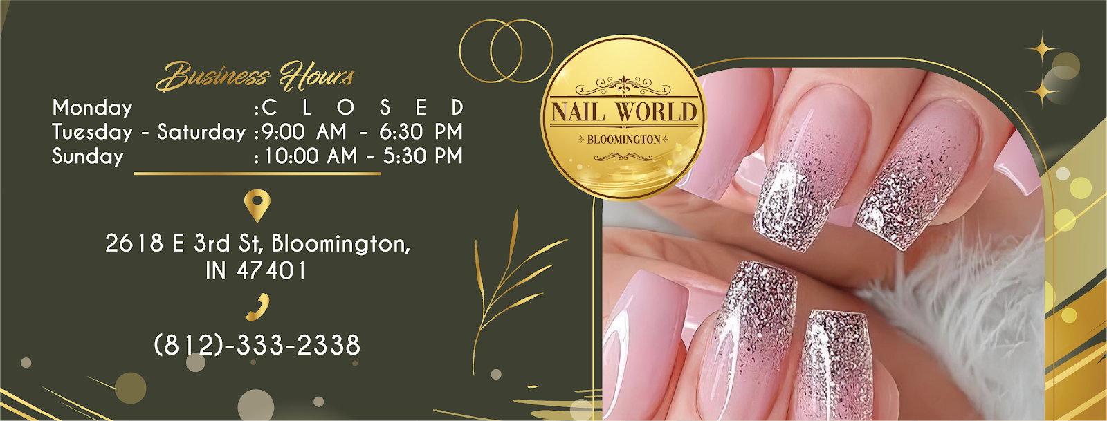 Nail World LK LLC Bloomington - Nail Salon in Bloomington