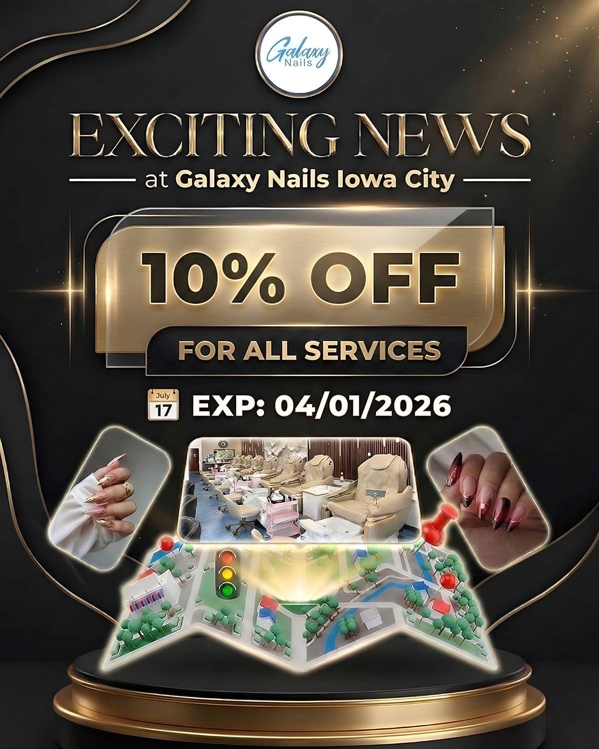 Galaxy Nails Iowa City - Nail Salon in Iowa City