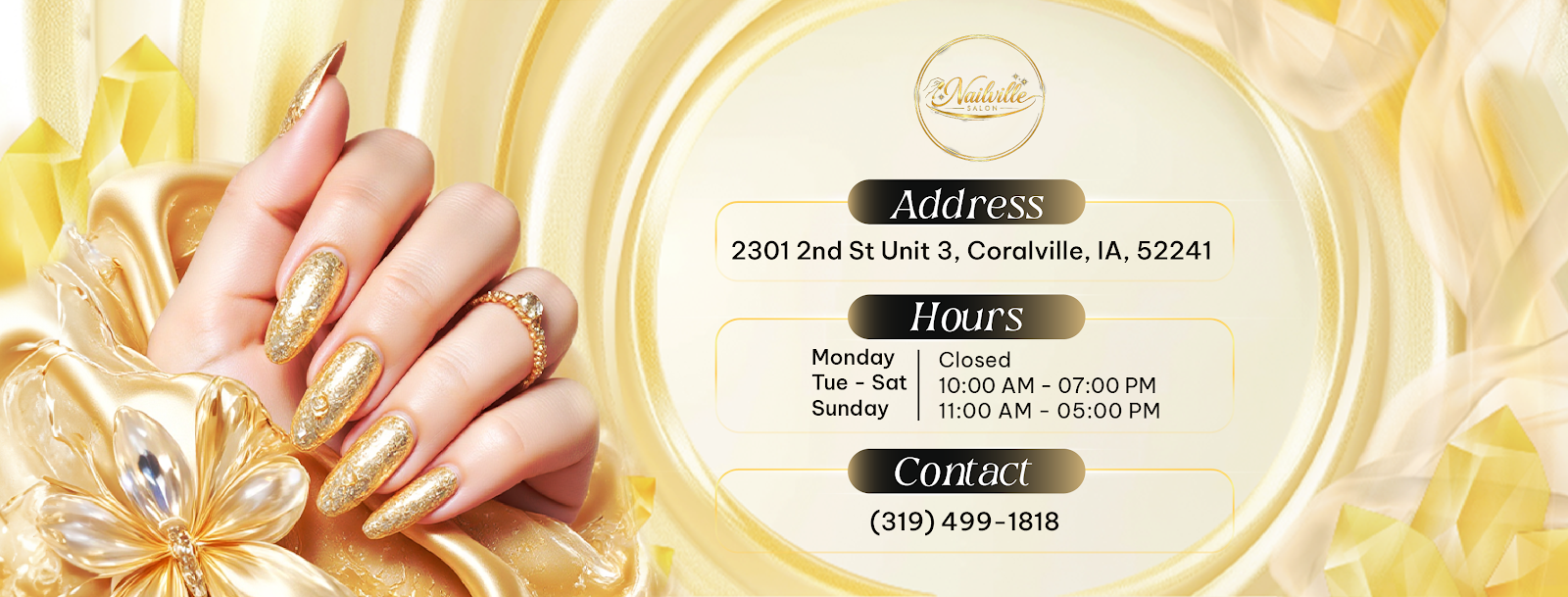 Nailville Salon - Nail Salon in Iowa City
