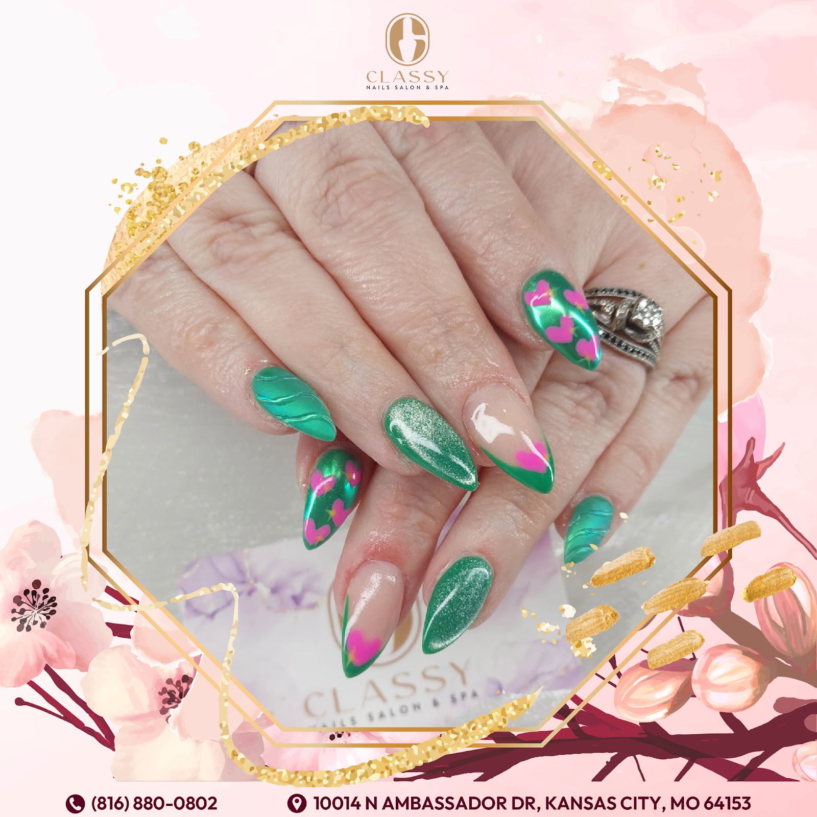 Classy Nail & Spa KC MO - Nail Salon in Kansas City