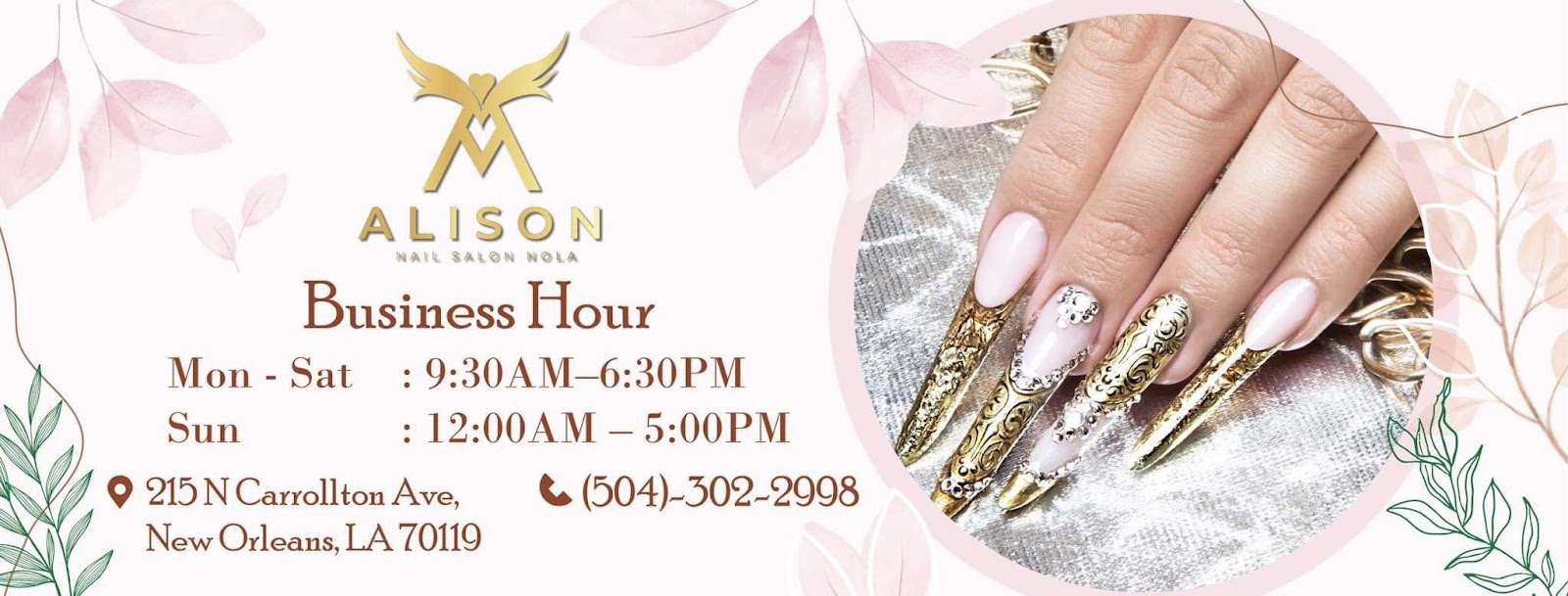 Alison Nail Salon Nola (15% OFF New Customers) - Nail Salon in New Orleans