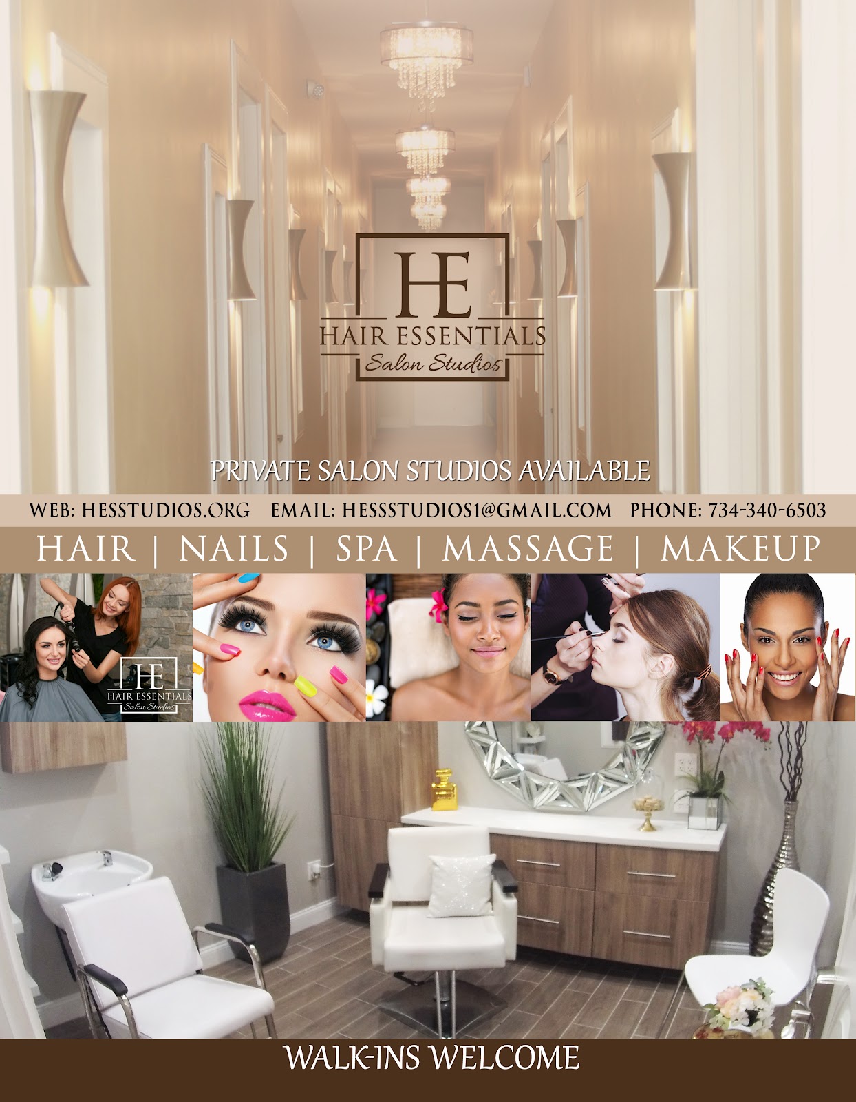 Hair Essentials Salon Studios Ann Arbor - Hair & Nail Salon - Barbershop in Ann Arbor