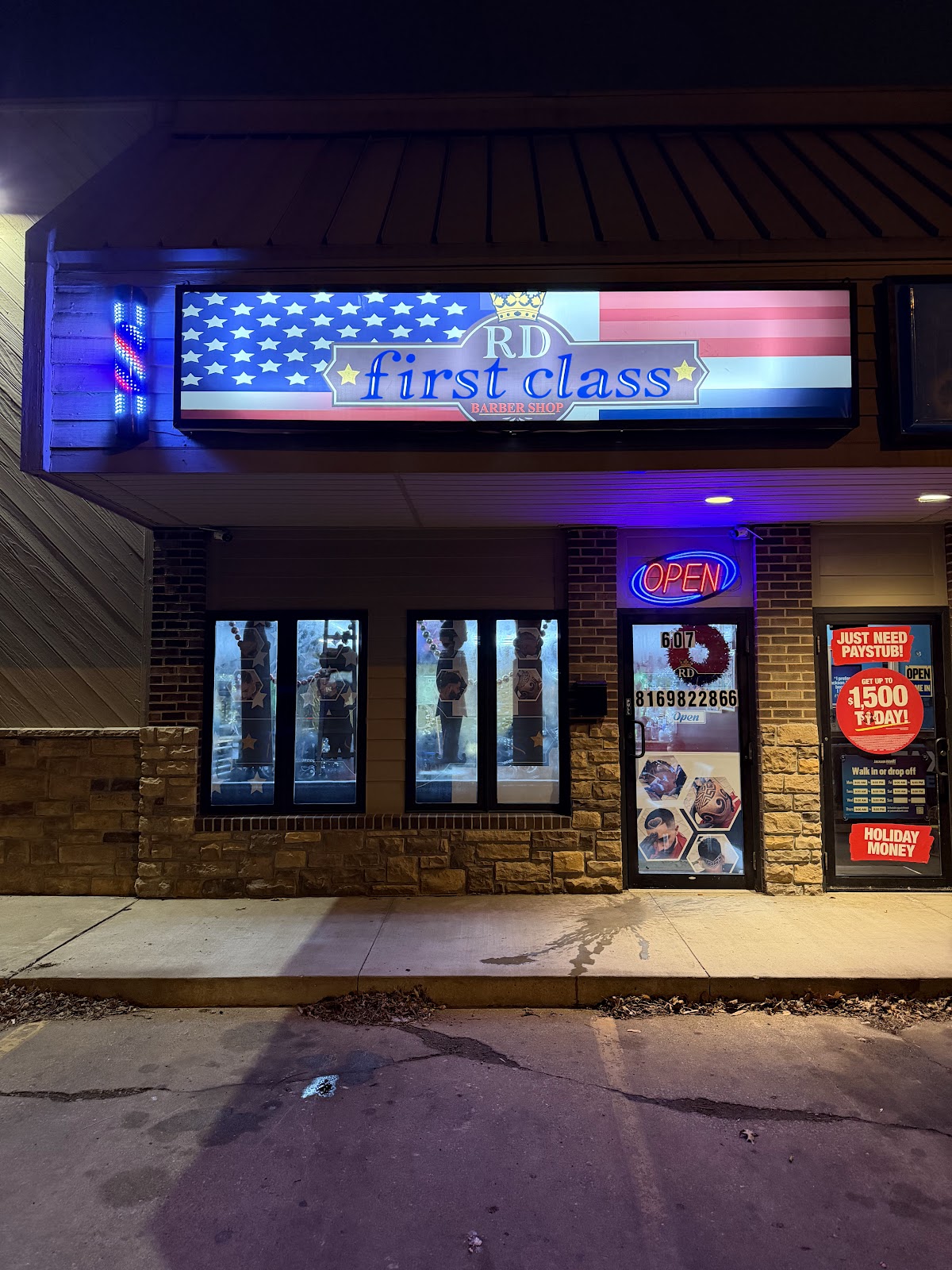 RD FIRST CLASS BARBER SHOP LLC - Barbershop in Columbia