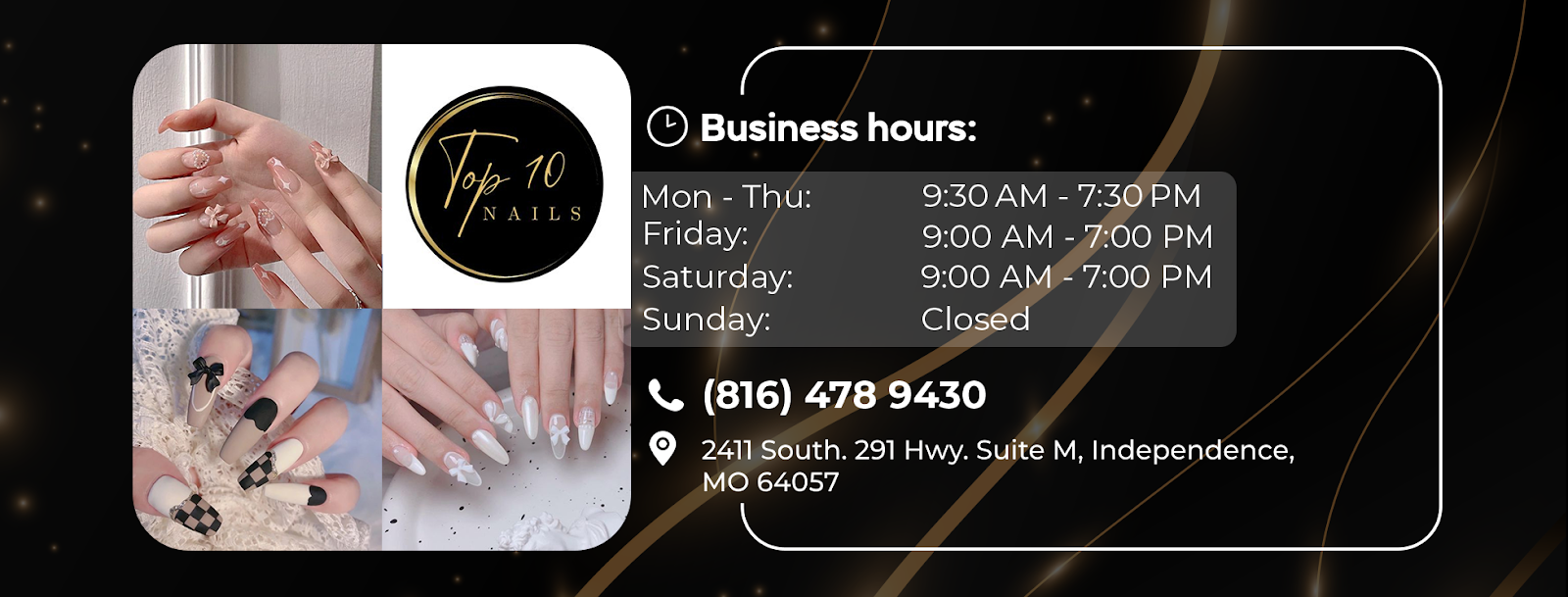 Top 10 Nails - Nail Salon in Independence