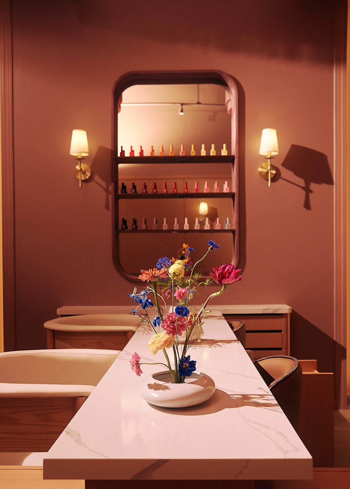 Peach Bling | Japanese Nail Atelier - Nail Salon in New York City