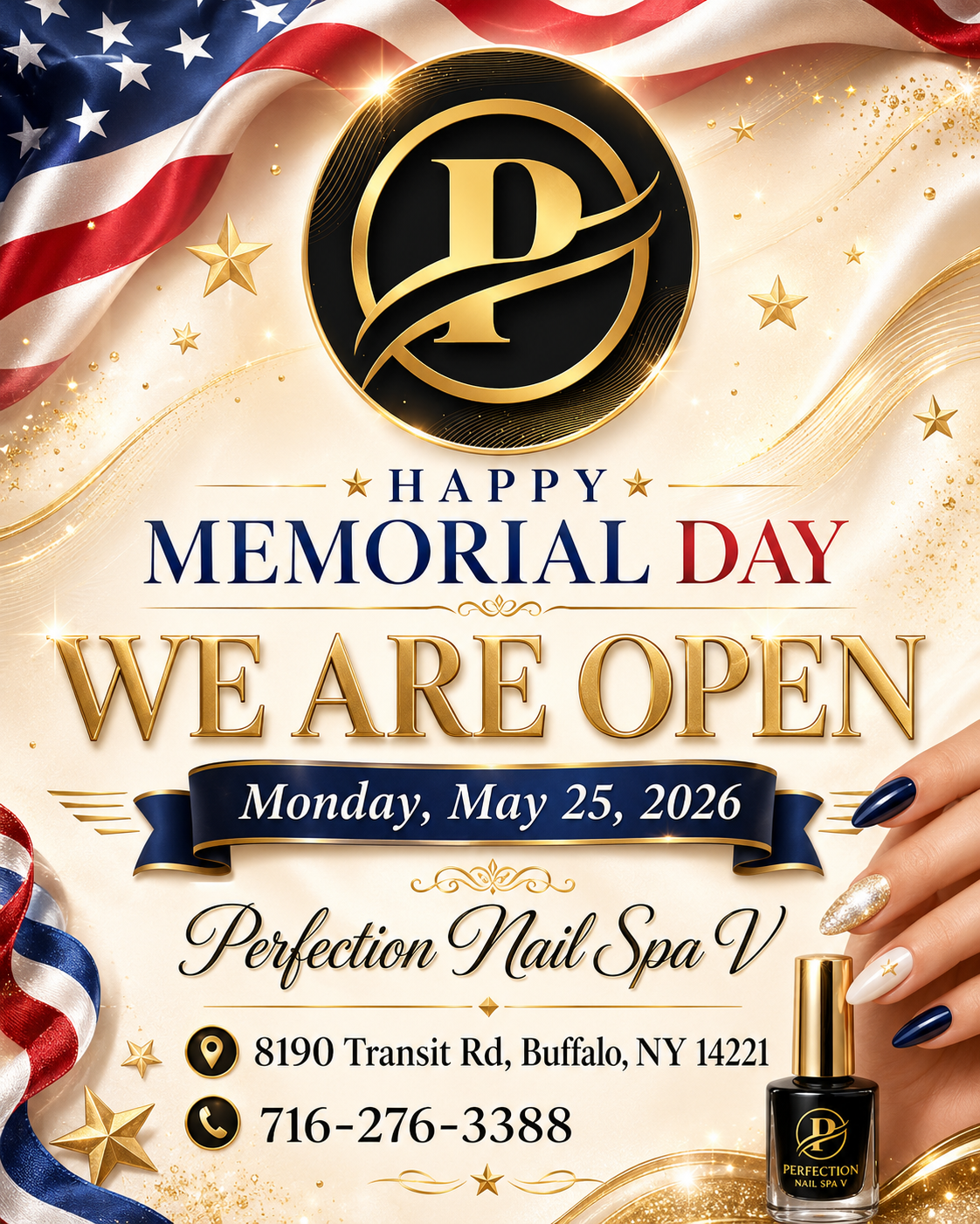 Perfection Nail Spa V - Nail Salon in Buffalo