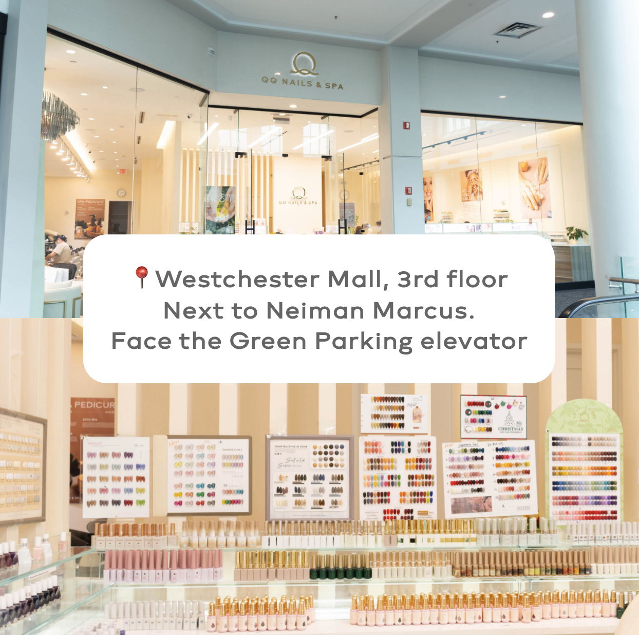QQ Nails & Spa (Westchester Mall 3rd floor) - Nail Salon in White Plains