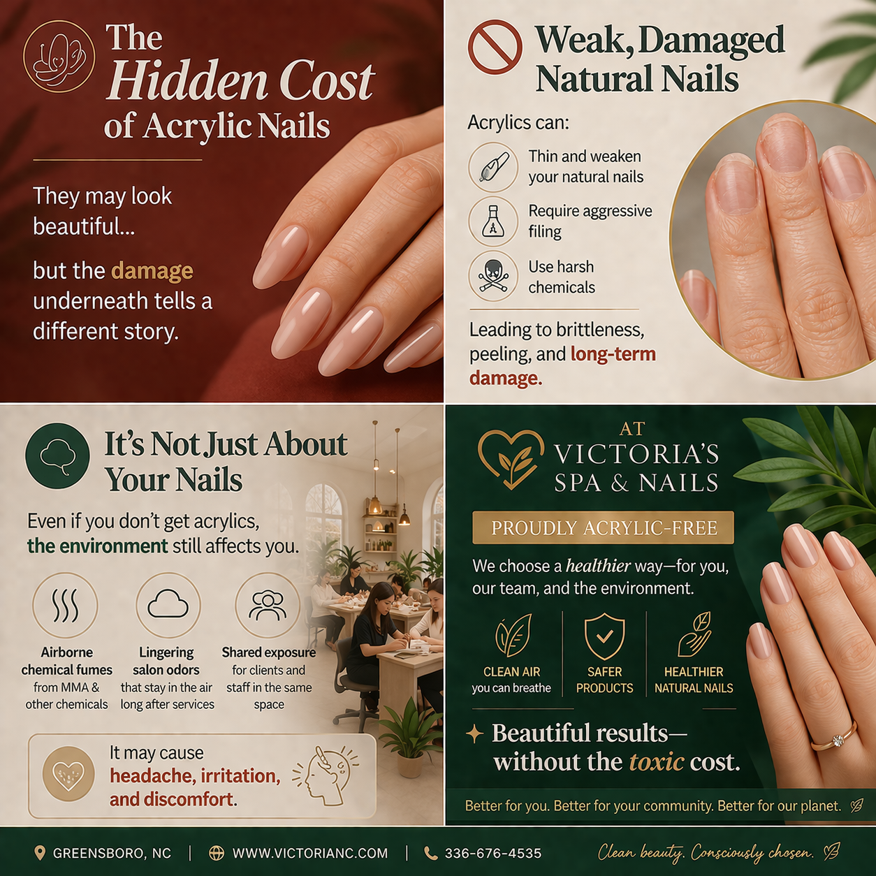 Victoria's Spa and Nails - Nail Salon in Greensboro