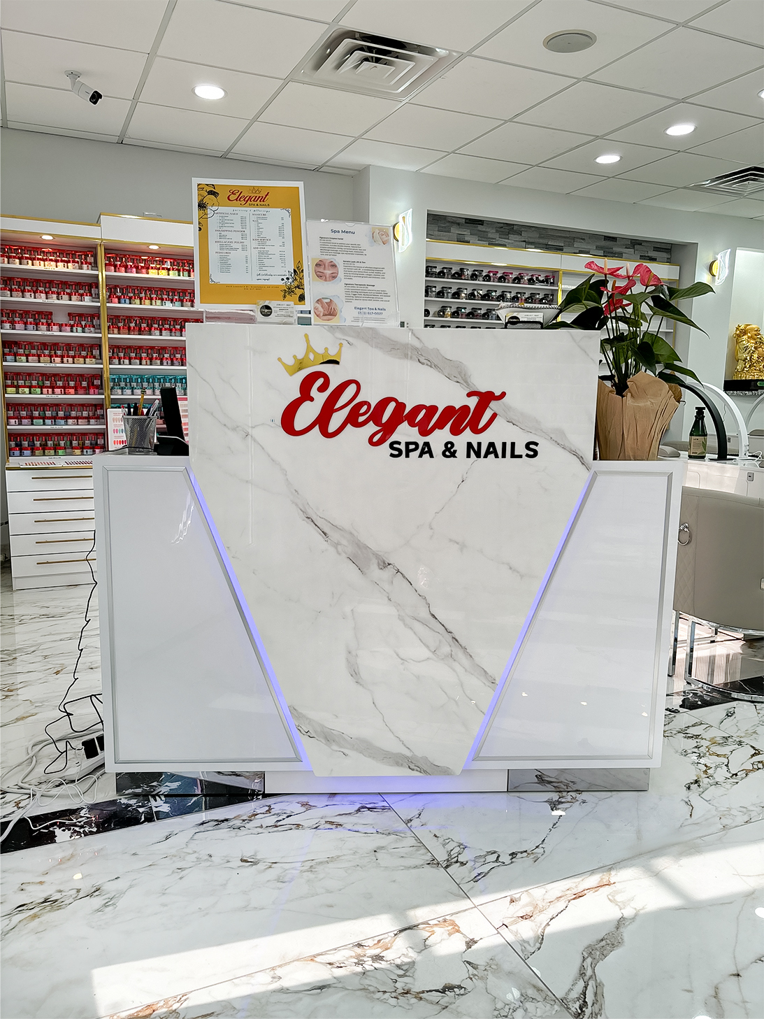 Elegant Spa & Nails (REOPEN PERMANENTLY) - Nail Salon in Greensboro