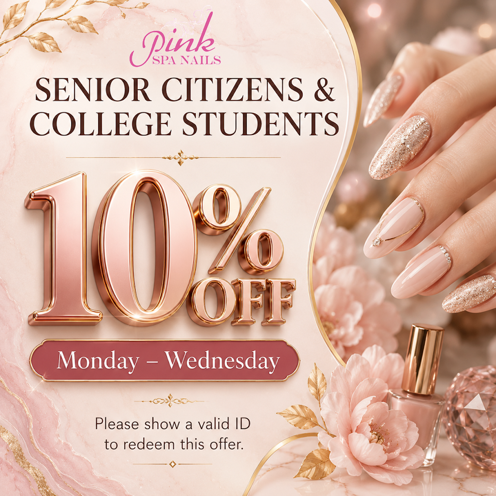PINK SPA NAILS - Nail Salon in Greensboro