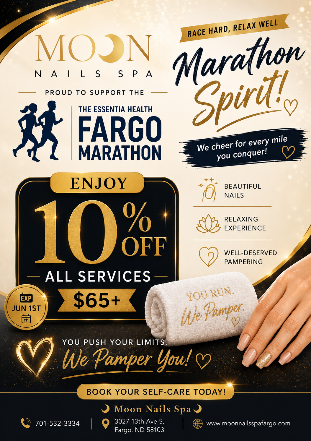Moon Nails Spa - Nail Salon in Fargo