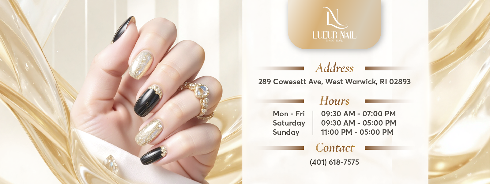 Lueur Nails & Spa - Nail Salon in Warwick