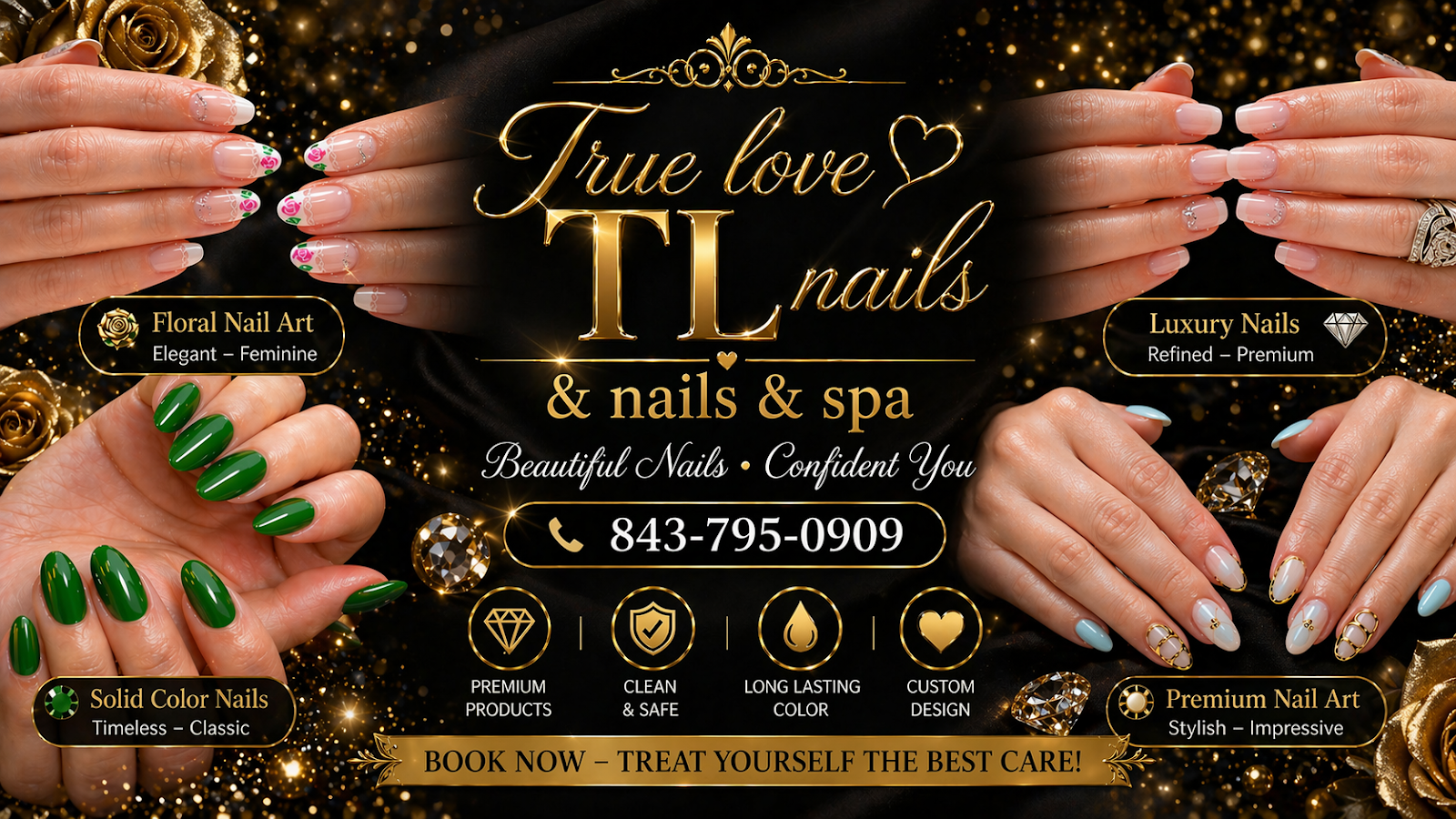 True Loves TL Nails and Spa - Nail Salon in Charleston