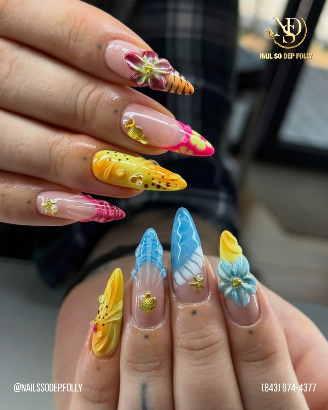 Nails So Dep Folly - Nail Salon in Charleston
