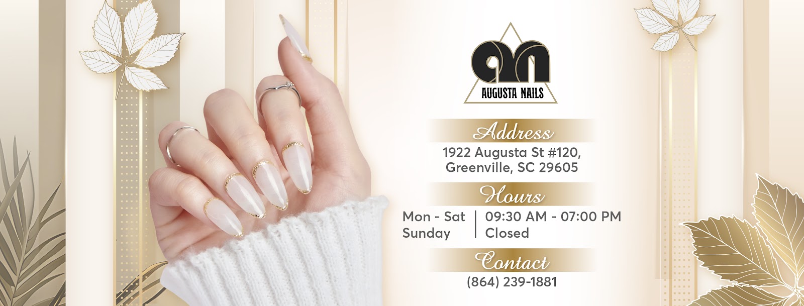 Augusta Nails - Nail Salon in Greenville
