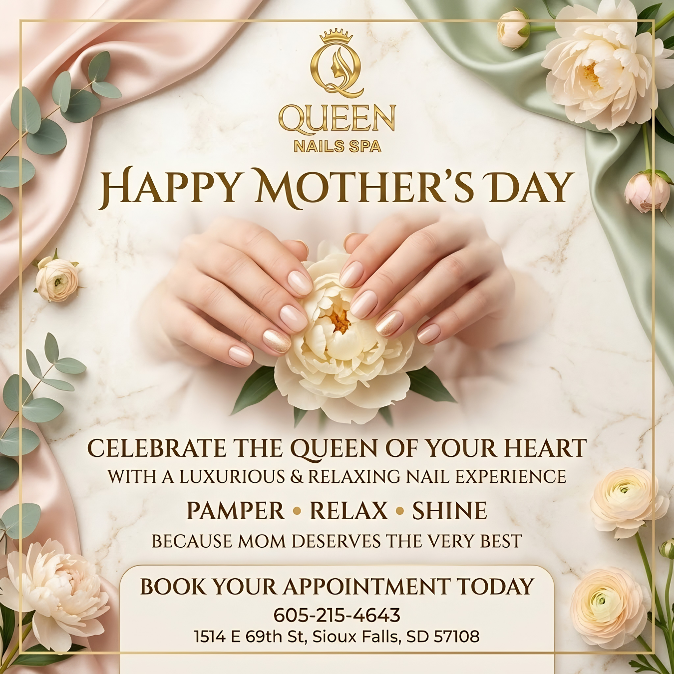 Queen Nails Spa - Nail Salon in Sioux Falls