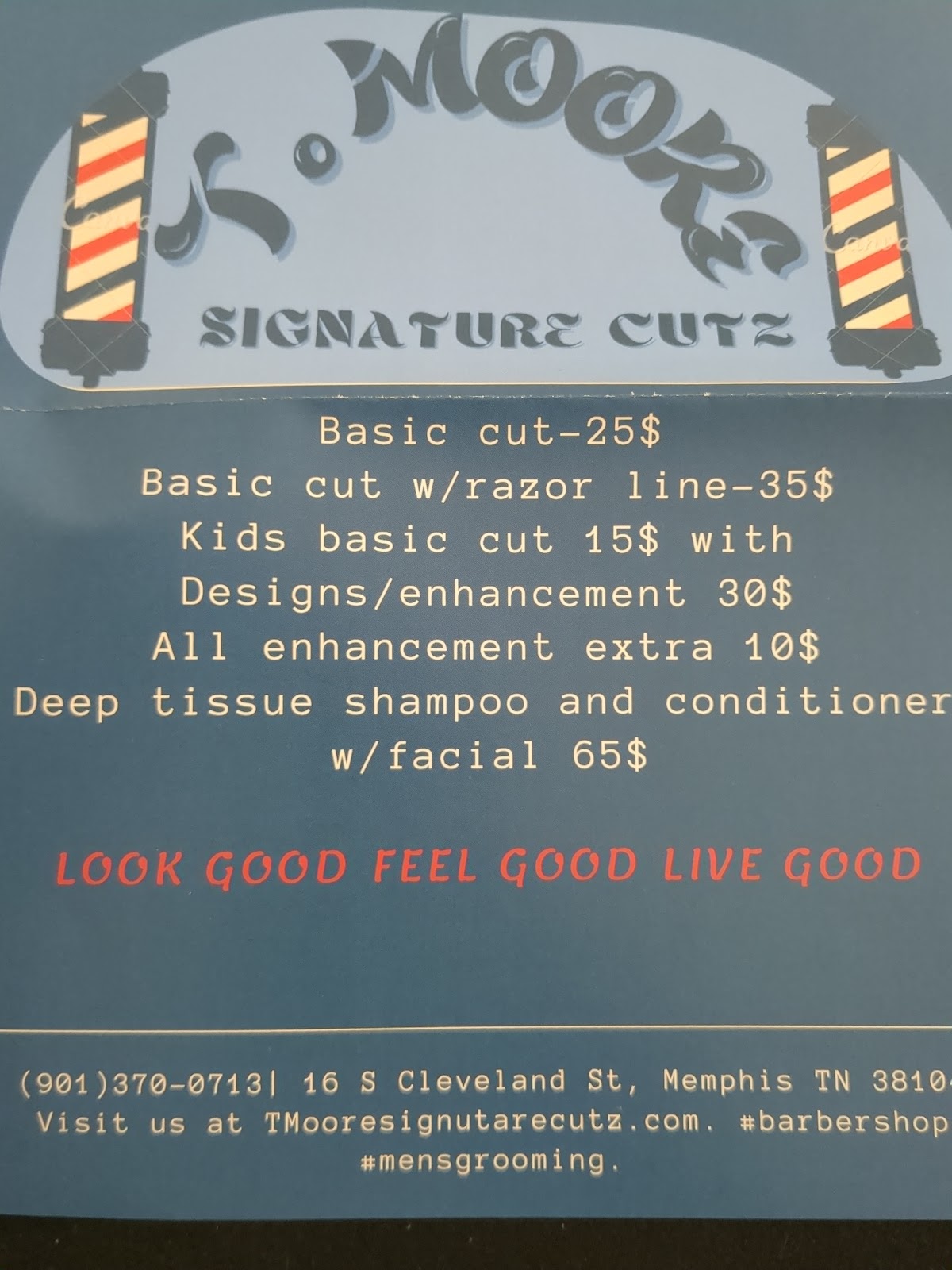T. Moore Signature Cutz - Barbershop in Memphis