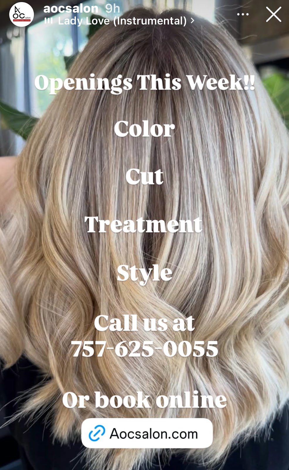 AOC Salon - Hair Salon in Virginia Beach