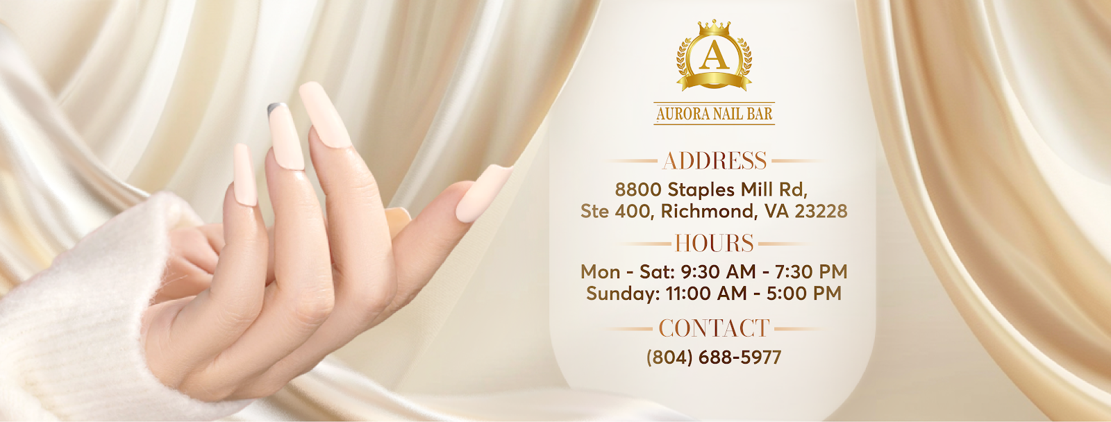 Aurora Nail Bar - Nail Salon in Richmond
