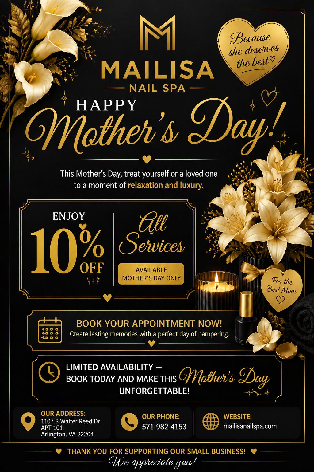 Mailisa Nail Spa - Arlington - Nail Salon in Arlington
