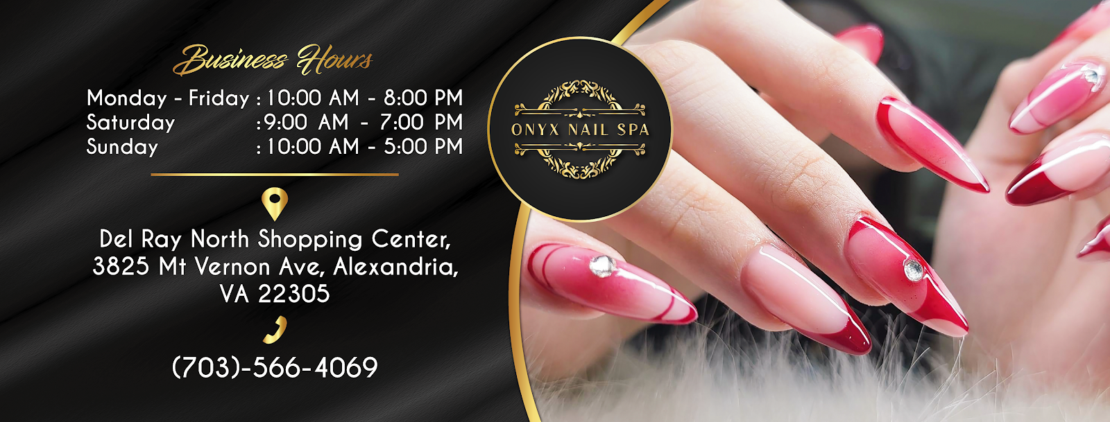 Onyx Nails Spa - Nail Salon in Alexandria