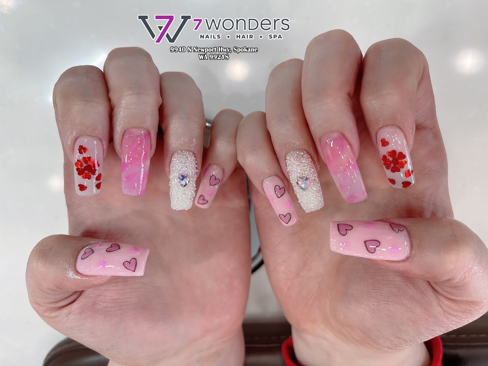 7 Wonders Nails Hair Spa - Northpointe | Best Manicure Spokane Pedicure Spokane Nail Salon Spokane 99218 - Nail Salon in Spokane
