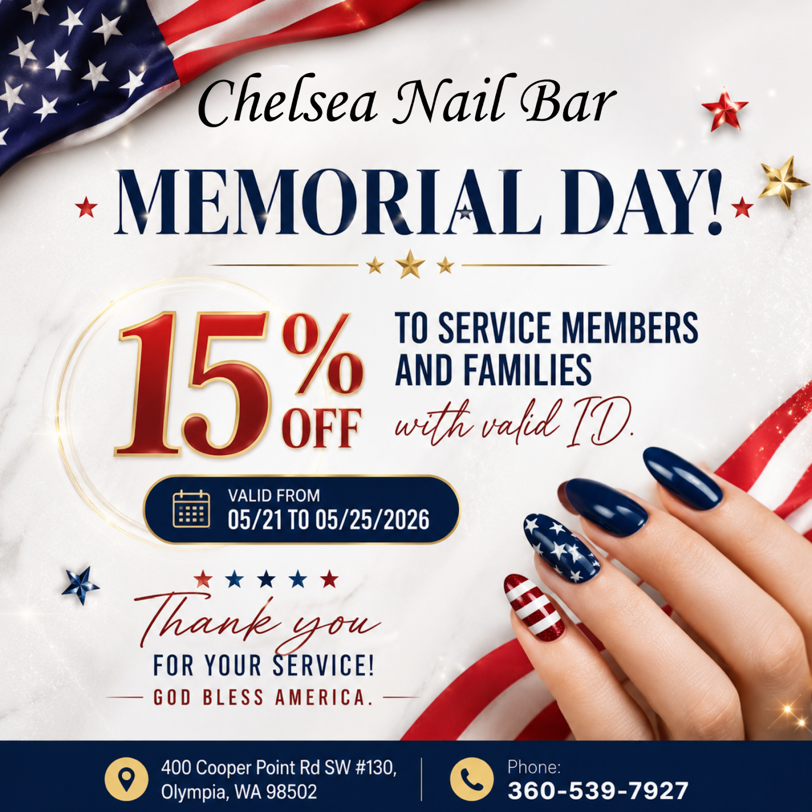 Chelsea Nail Bar - Nail Salon in Olympia